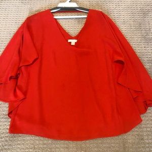 New York and Co. cape blouse